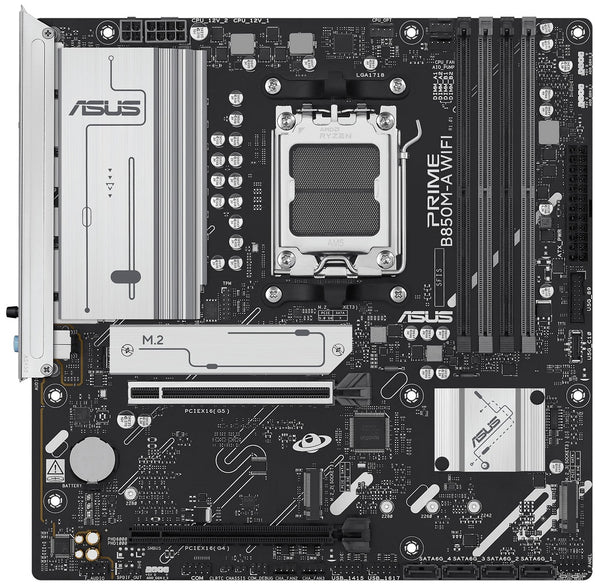 ASUS Motherboard PRIME B850M-A WIFI sAM5 B850 4xDDR5 M.2 HDMI DP WiFi