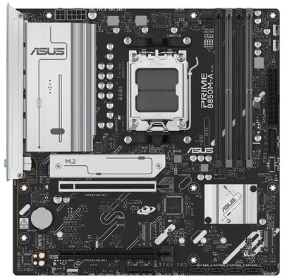 ASUS Motherboard PRIME B850M-A-CSM sAM5 B850 4xDDR5 M.2 HDMI DP mATX