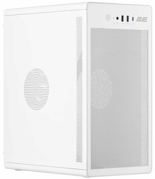 2E-V285W, PC case 2E Credo V285W without PSU, 1xUSB3.0, 1х USB 2.0,