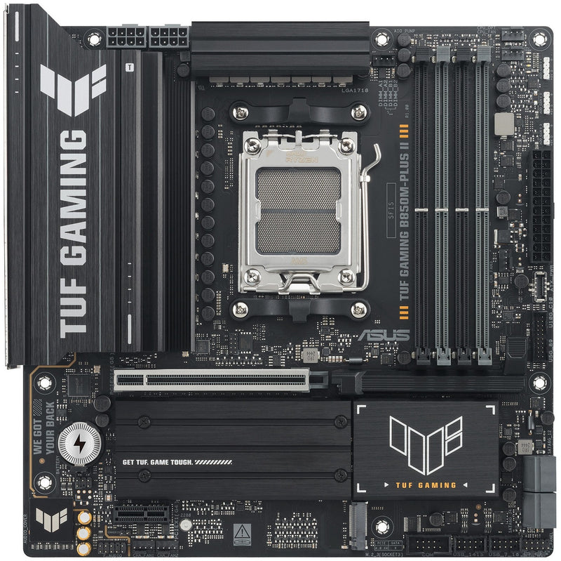 ASUS Motherboard TUF GAMING B850M-PLUS II sAM5 B850 4xDDR5 M.2 HDMI
