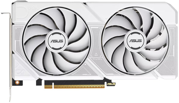 ვიდეო ბარათი - ASUS Graphic Card GeForce RTX 5060 8GB GDDR7 OC DUAL-RTX5060-O8G-WHITE
