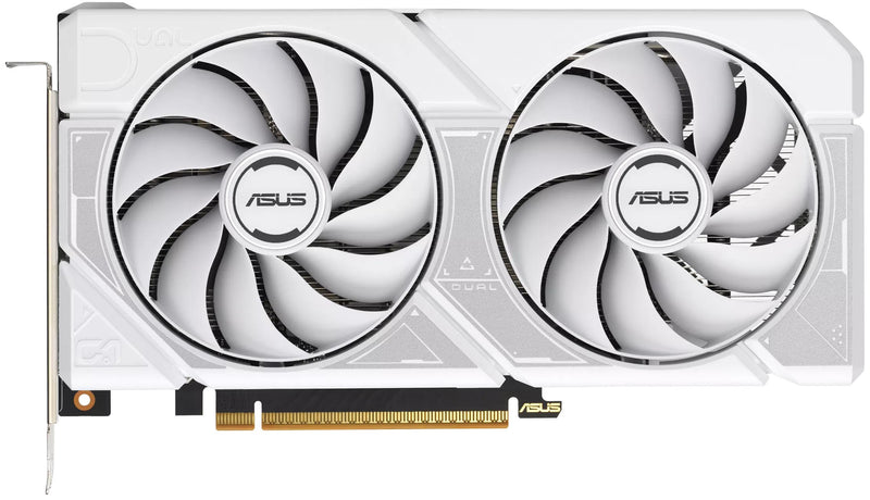 ვიდეო ბარათი - ASUS Graphic Card GeForce RTX 5060 8GB GDDR7 OC DUAL-RTX5060-O8G-WHITE