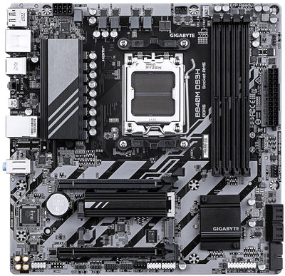 GIGABYTE Motherboard B840M DS3H sAM5 B840 4xDDR5 M.2 HDMI DP mATX