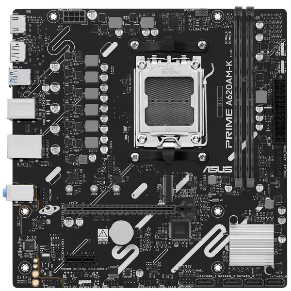ASUS PRIME A620AM-K sAM5 A620 2xDDR5 HDMI DP mATX
