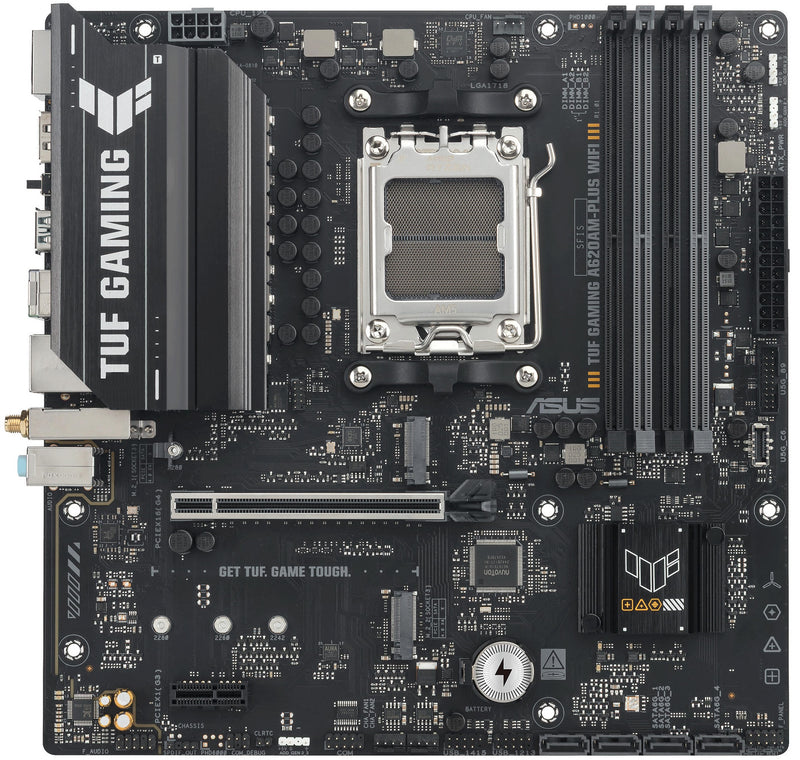 ASUS Motherboard TUF GAMING A620AM-PLUS WIFI sAM5 A620 4xDDR5 HDMI DP