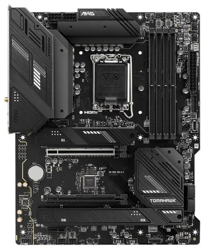 MSI Motherboard MAG B760 TOMAHAWK WIFI s1700 B760 4xDDR5 M.2 HDMI DP