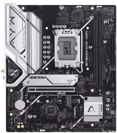 ASUS Motherboard B760M-AYW WIFI-SI s1700 B760 2xDDR5 M.2 HDMI Wi-Fi