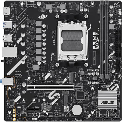 ASUS Motherboard PRIME B850M-F sAM5 B850 2xDDR5 M.2 HDMI Wi-Fi BT mATX