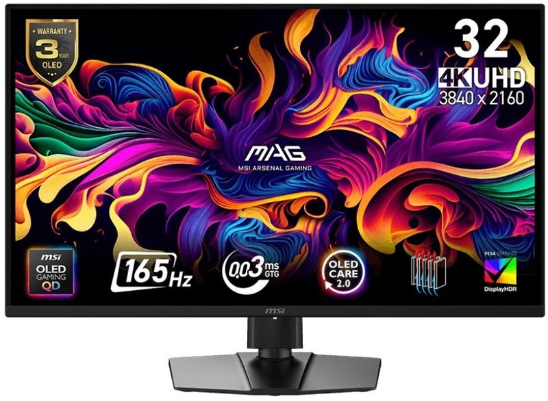 MSI MAG 322UP QD-OLED 31.5" 4K 165Hz