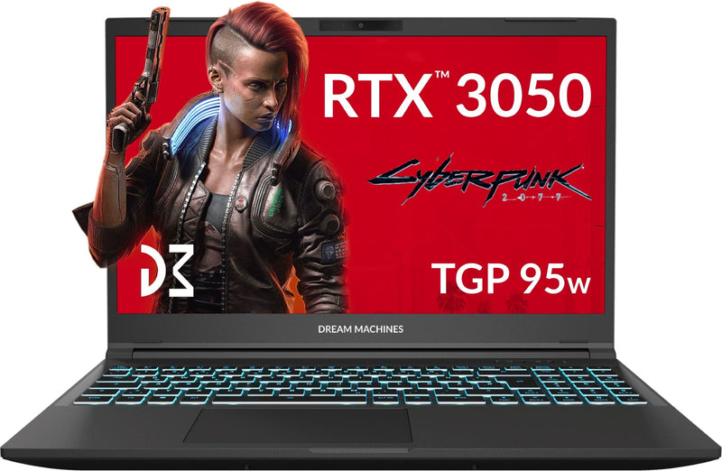 Dream Machines Notebook RG3050-15 15.6FHD IPS