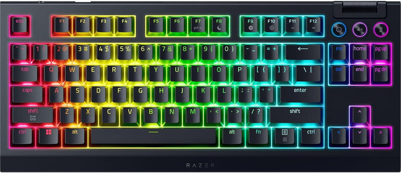 Razer BlackWidow V4 TKL HyperSpeed, Orange Switch, უსადენო, RGB