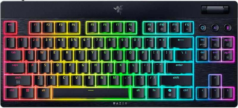 Razer Keyboard mechanical BlackWidow V4 Low-profile TKL HyperSpeed