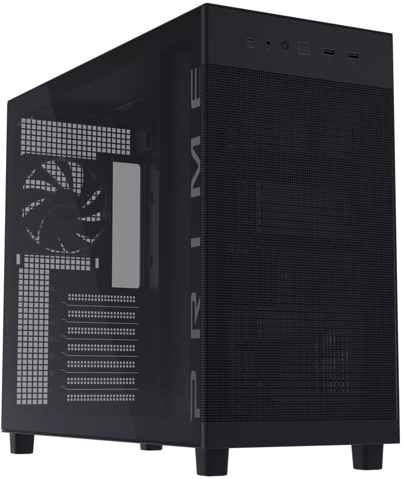 ASUS Prime AP303 TG – Mid Tower | ATX/mATX/Mini-ITX | TG | 1×120mm