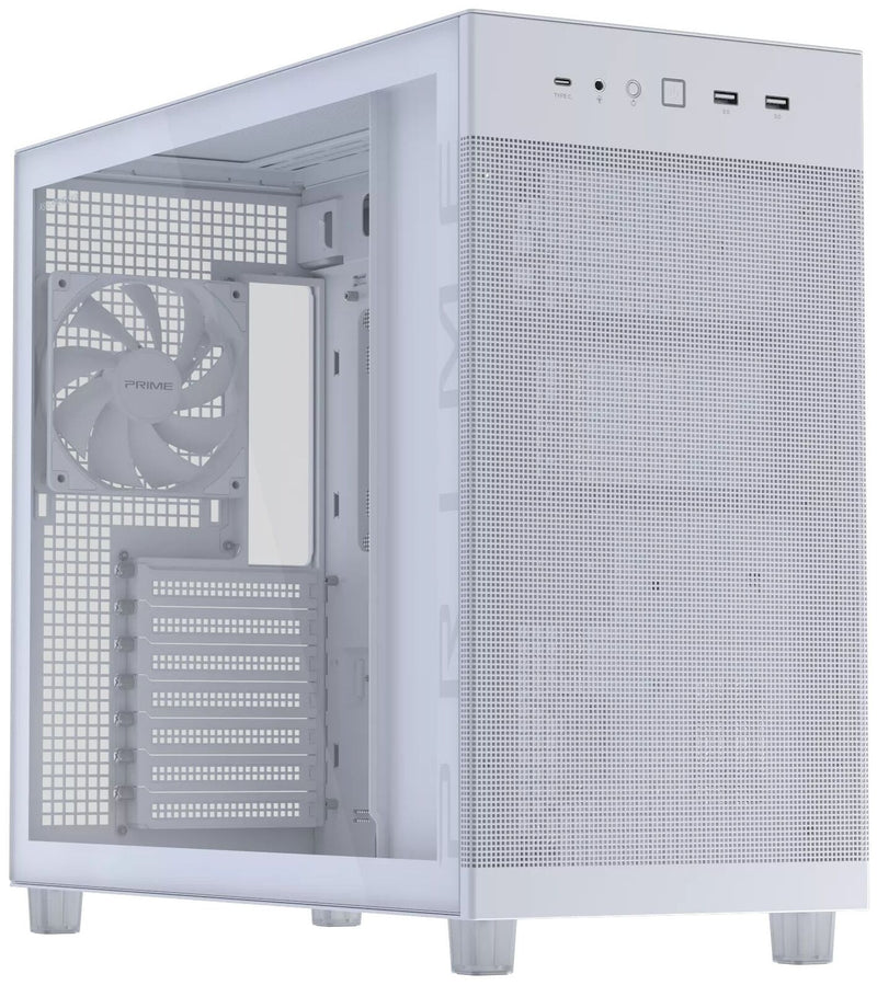 ASUS Prime AP303 TG – Mid Tower | ATX/mATX/Mini-ITX | TG | 1×120mm