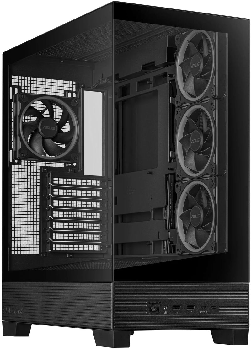 ASUS A31 PLUS TG ARGB – Mid Tower | ATX/mATX/Mini-ITX | TG | 4×120mm