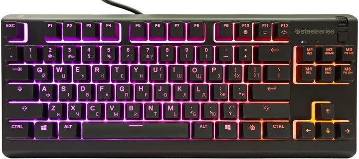 SteelSeries Apex 3 TKL USB, შავი