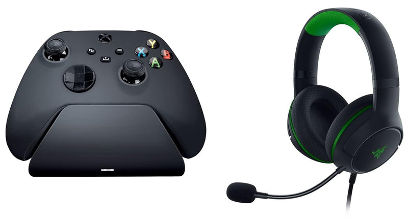 Razer Legendary Duo Bundle headset Kaira WL and quick charging stand