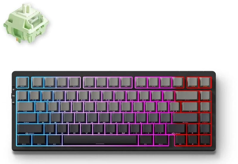 MCHOSE G75 Pro, Matcha Latte, USB-A/WL/BT, RGB, black