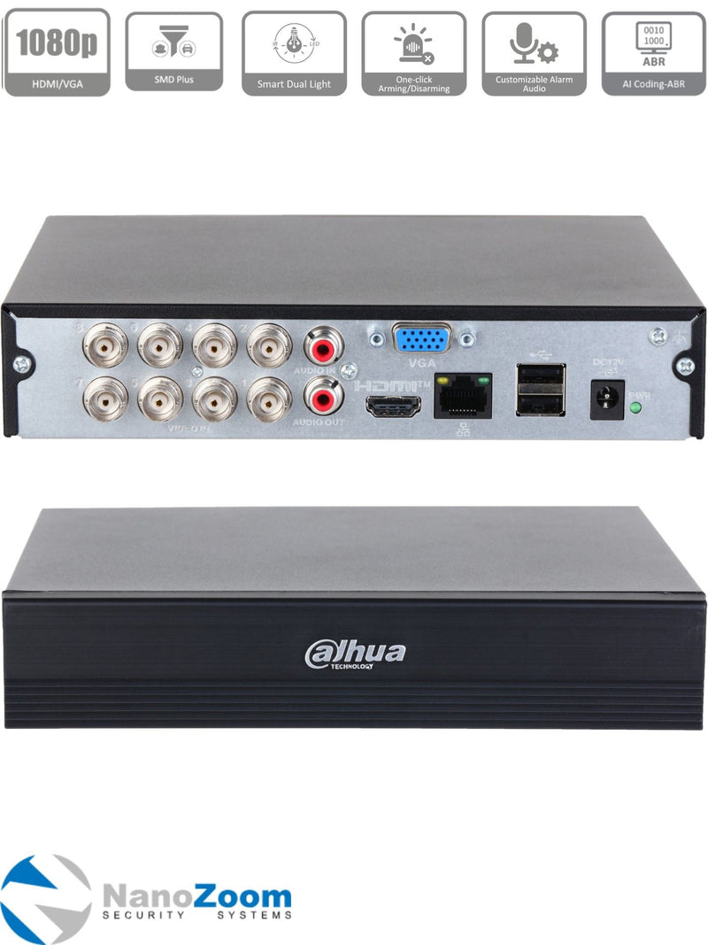 Dahua XVR1B08 DVR ჩამწერი