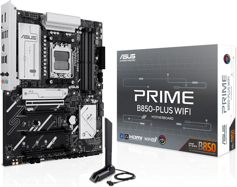 ASUS PRIME B850-PLUS WIFI, AM5, DDR5, ATX