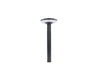 ITGS GS-8804 solar garden light with LED bulb, outdoor yard lighting fixture for eco-friendly illumination.