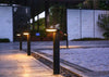 ITGS GS-8804 solar outdoor light installed in a garden, providing eco-friendly illumination for outdoor spaces.