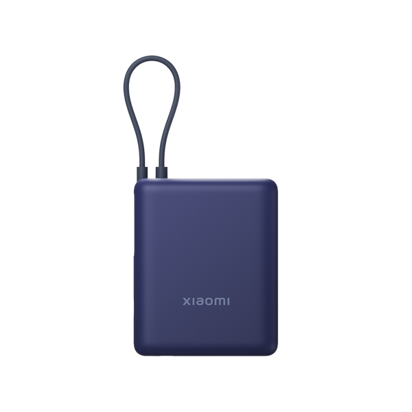 პორტატული დამტენი - Xiaomi 33W Power Bank 10000 (Integrated Cable) Ice Blue GL