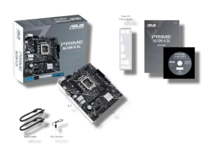 დედა დაფა - ASUS PRIME H610M-K D4 - itgserv.com