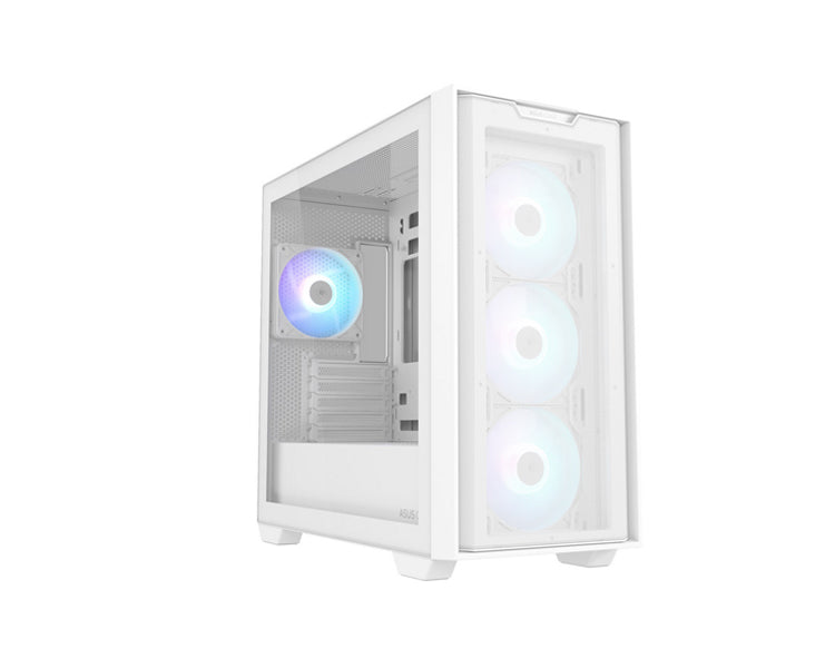 Asus A21 Plus 4x120mm Mini Tower White ქეისი