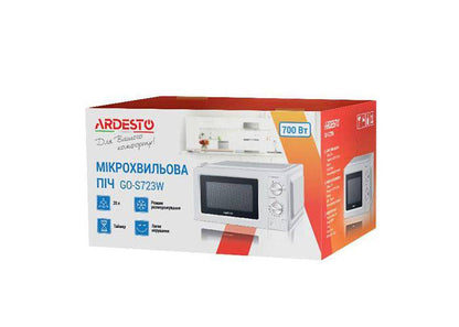 მიკროტალღური ღუმელი - Ardesto GO-S723W - itgserv.com