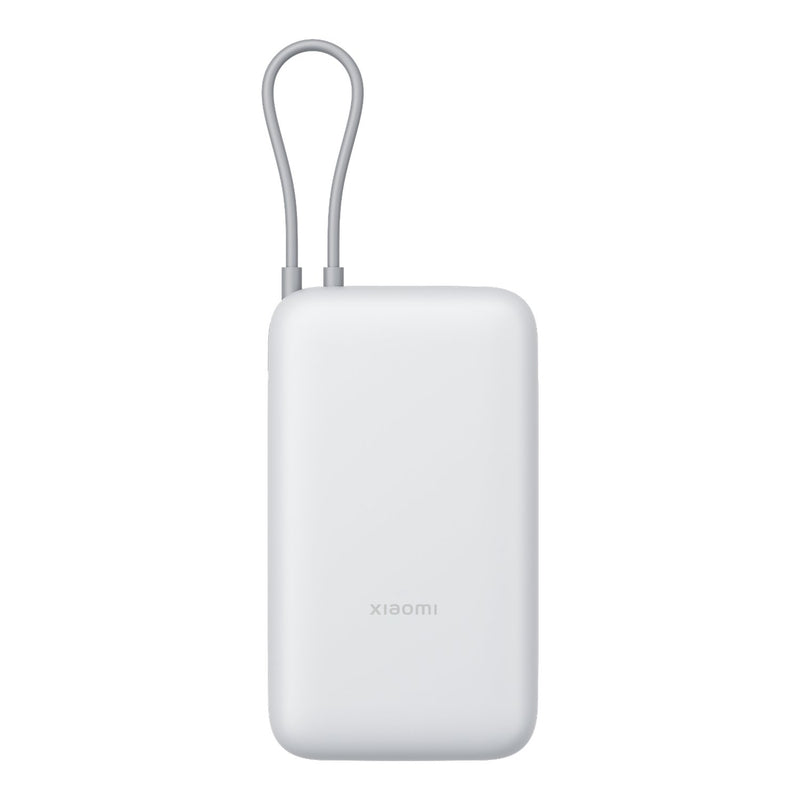 პორტატული დამტენი - Xiaomi 23W Power Bank 20000mAh (Integrated Cable) GL Light Gray