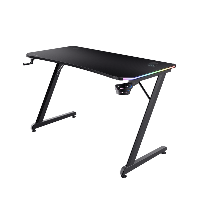 გეიმინგ სავარძელი - Trust GXT709 LUMINUS RGB DESK