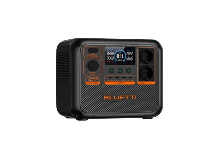 პორტატული ელექტრო სადგური - Bluetti AC70P, 1000W/ 864Wh - itgserv.com