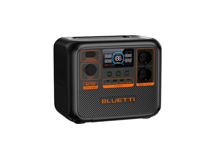 პორტატული ელექტრო სადგური - Bluetti AC70P, 1000W/ 864Wh - itgserv.com