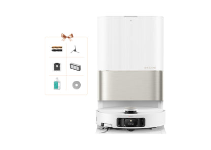 რობოტი მტვერსასრუტი -  Dreame Robot Vacuum X50 Ultra Complete White