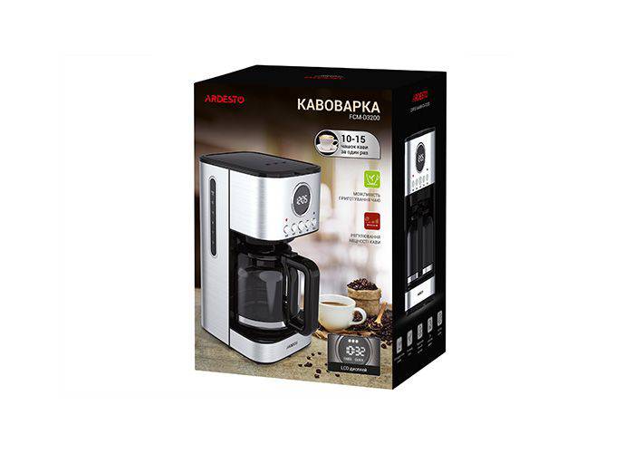 ყავის აპარატი - Ardesto FCM-D3200 - itgserv.com
