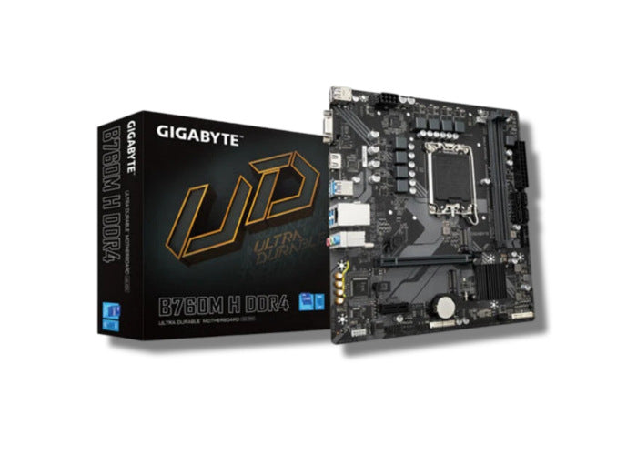 დედა დაფა - Gigabyte B760M H DDR4 2DDR4 LGA1700 - itgserv.com