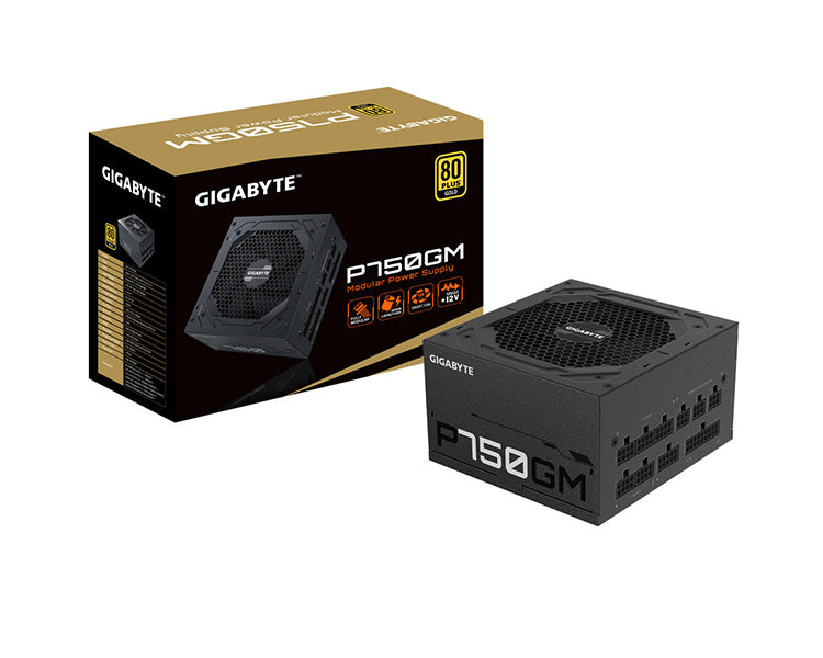 Gigabyte GP-P750GM 750W 80 Plus Gold Modular კვების ბლოკი