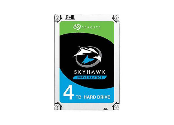 Seagate 4TB internal hard disk drive (HDD) with model ST4000VX015, featuring a black rectangular metal casing.