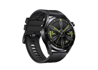 ჭკვიანი საათი : Huawei Watch GT 3 Black Stainless Steel Case JPT-B29 - ITGS