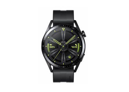 ჭკვიანი საათი : Huawei Watch GT 3 Black Stainless Steel Case JPT-B29 - ITGS