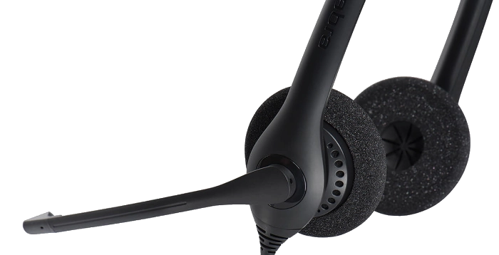 ყურსასმენი - Jabra BIZ 1500 Duo USB, ხმაურის ჩახშობით