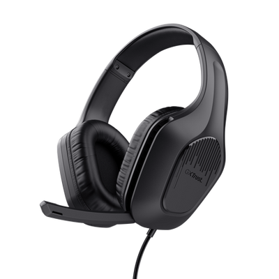გეიმინგ ყურსასმენი - Trust GXT415 ZIROX HEADSET - BLACK