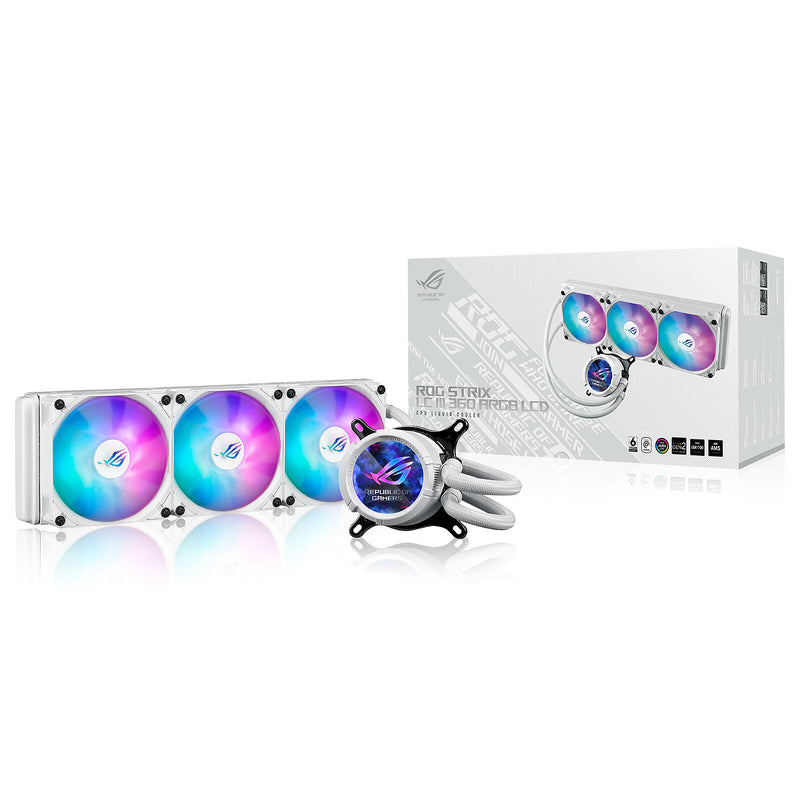 ASUS ROG STRIX LC III 360 ARGB, თეთრი
