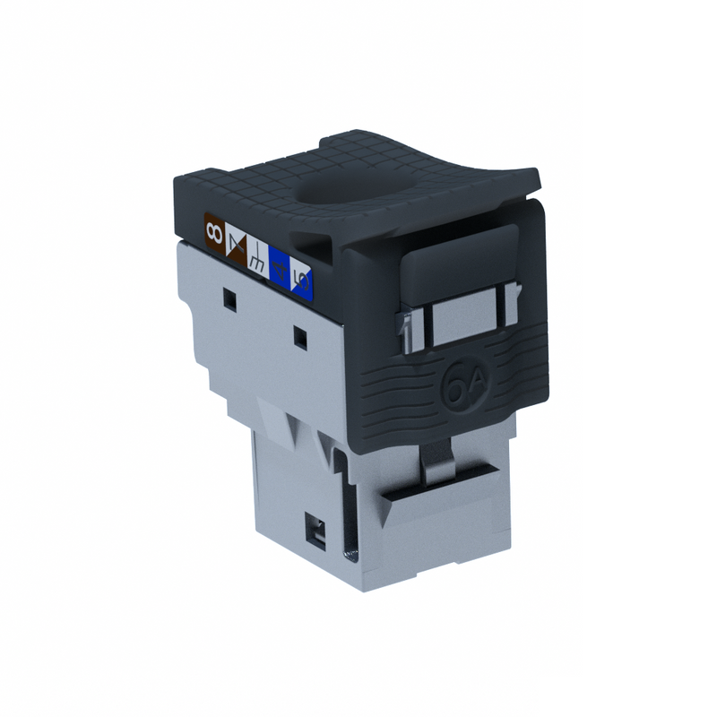 Keystone მოდული - Legrand RJ45 Cat 6 UTP (24 ცალი)