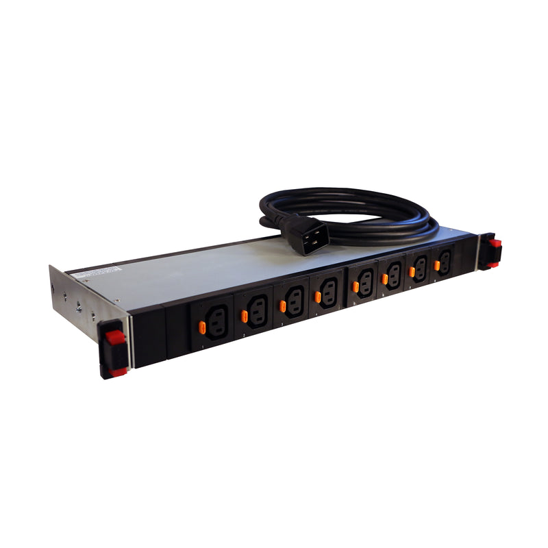 დენის განაწილების ბლოკი (PDU) - Legrand LCS 19", 8×C13, მართვადი