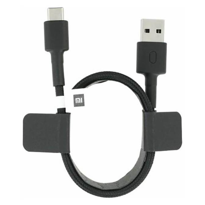 კაბელი - Xiaomi Mi Braided USB Type-C Cable 100cm Black