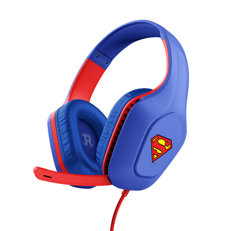 გეიმინგ ყურსასმენი - Trust GXT415SM ZIROX HEADSET SUPERMAN
