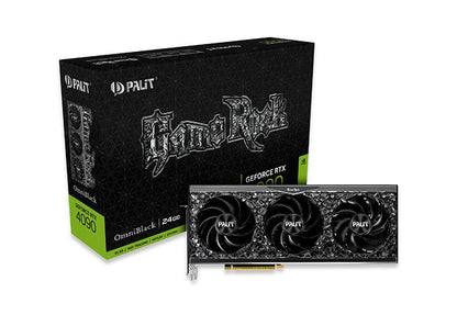 ვიდეო ბარათი: Palit GeForce RTX 4090 GameRock OmniBlack (NED4090019SB-1020Q) - ITGS