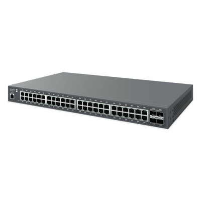 ქსელის სვიჩი - EnGenius ECS1552, 48×GbE + 4×SFP+, Cloud Managed L2+